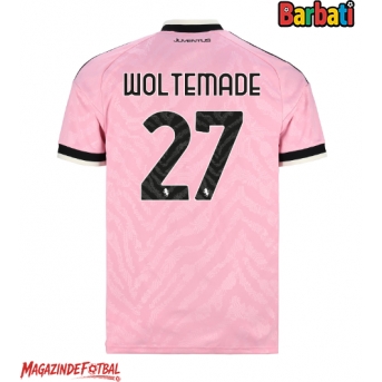Juventus Nick Woltemade #27 Tricou Fotbal Replică 2026-27 Barbati Deplasare